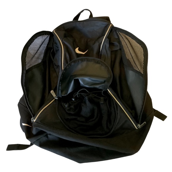 Nike Bags Nike Backpack Black Extra Large With Mesh Compartments